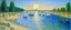 Placeholder: A light blue beautiful Danube beach painted by Georges Seurat