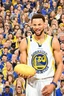 Placeholder: confused steph curry holding a potato instead of a basketball phone