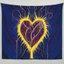 Placeholder: electric heart in tapestry