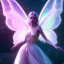 Placeholder: beautiful fairy in a galactic ambiance, transparent wings, delicate colors, finely tuned detail, ultra high definition, 8 k, unreal engine 5, ultra sharp focus