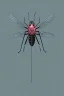 Placeholder: Mosquito cool insect character