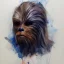 Placeholder: photorealistic and intricate portrait of chewbacca in star wars by Agnes Cecile, soft natural colors, hyperdetailed, 32K, oil on canvas,