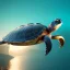 Placeholder: Turtle deep water lights night, unreal 5, octane render, cinema4d, redshift render, hyper realistic, cenematic, vibrancy, synthwave, retouch, centered, dynamic lighting, dramatic lighting, 4k, highly detailed, attractive beautiful, realistic, virtual reality, epic composition, holographic,