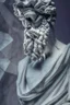 Placeholder: pythagoras on marble statue, 4 k, trending art, depth of field, high detail, high contrast
