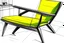Placeholder: Make a futuristic arm chair and strong structure
