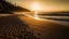 Placeholder: beach during the golden hour, Canon RF 16mm f:2.8 STM Lens, hyperrealistic photography, style of unsplash and National Geographic