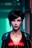 Placeholder: Ghost in the shell style, pretty cyber woman, cables, futuristic, blood, black, gold, brown, geisha style, decorative color feathers, simétrico, circuits, neon style, a lot of led lights, fog, rain, vibrant color, highly detailed, art stations, concept art, smooth, unreal engine 5, god rays, ray tracing, RTX, lumen lighting, ultra detail, volumetric lighting, 3d, finely drawn, high definition, high resolution.