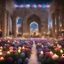 Placeholder: aqsa full heaven flowers lights