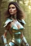 Placeholder: milf, brunette hair, leather armor, full body portrait, forest, 8k resolution, high-quality, fine-detail, intricate, fantasy art, detailed matte, volumetric lighting, illustration, 3D