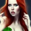 Placeholder: simone simons with poison ivy body face