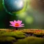 Placeholder: Surreal Waiizii Flower inside a glass sculpture, Art by Joshy Sly,