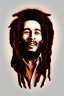 Placeholder: Bob Marley singing and smoking joint