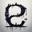 Placeholder: THE INFINITY SYMBOL MADE BY DRIPPING INK FORMING SMALL BUILDINGS AND STREETS FORMING THE NUMBER EIGHT