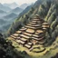 Placeholder: [Art by Kelley Jones] In the mountain valleys of China’s Fujian Province, large, rammed earth fortresses lay abandoned