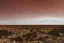 Placeholder: It was an inhospitable locale, filled with vast deserts of black sand and huge plains of dark granite. There was no water to be found anywhere on the plane, and no sunlight filled the blood-red sky, -brown, -plants, red sky, black sand,