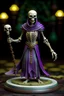 Placeholder: tabletop role-playing miniature of a skeletor-slenderman-hybrid wearing minoan clothes. concept art hyperrealism