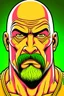 Placeholder: Bill Goldberg American professional wrestler catoon 2d