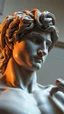 Placeholder: Hyperrealistic 4k image, ultra quality, of Michelangelo's David sculpture