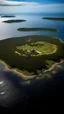 Placeholder: an image of an Roanoke Island surrounded by mystery