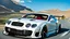 Placeholder: A sleek white shiny (((Bentley Porsche GT 2024))), its contours and details perfectly captured in a (((cinematic view))), zipping along a winding road under a beautiful blue black night sky