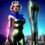 Placeholder: Realistic movie image, retro sci-fi, portrait, blonde action woman, sweet Marylin Monroe face, perfect iris, glow eyes. tight latex tights suit. City, metropolis movie style . epic style, soft color, highly detailed, unreal engine 5, ray tracing, RTX, lumen lighting, ultra detail, volumetric lighting, 3d, finely drawn, high definition, high resolution.