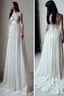 Placeholder: A very long wedding dress similar to Greek dresses with long black hair Photorealistic