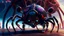 Placeholder: a spider mickey mouse hybrid, photorealism, movie screen capture, horror, sci-fi, retrofuturism,