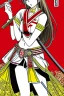 Placeholder: Manga Yui Hatano dressed as a samurai