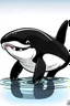 Placeholder: orca cartoon chiby