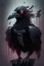 Placeholder: horror gaming crow