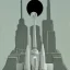 Placeholder: spaceships mix of star trek and star wars by magritte