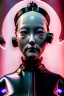 Placeholder: Portrait, Front image, rabbit mask, cyberpunk Asian woman, black pink color, latex dress, highly detailed, concept art, smooth, unreal engine 5, god rays, ray tracing, RTX, lumen lighting, ultra detail, volumetric lighting, 3d, finely drawn, high definition, high resolution.