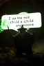 Placeholder: speech buble in front saying "I am not a child anymore" Haraberget big fast killer glowing ball demi-lich in background, magic swirl, strong winds, true grit, reggae rasta native stand off fast draw poncho cowboy wizard on knees hurt punching green and blue fire ball whip while taking sight wand slinger, in dark cave ,bokeh like f/0.8, tilt-shift lens 8k, high detail, smooth render, down-light, unreal engine