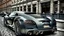 Placeholder: Cross between bugatti veyron and a bentley, rear view