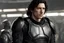 Placeholder: Adam Douglas Driver without beard white male wearing black flight armor extremely detailed,realistic photo 4k