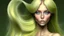 Placeholder: A woman who had green eyes and long blond hair that she wore in elaborate coiffures. Being known as someone at the height of fashion, prior to her disappearance, she favored wearing green and golden outfits to match her physical features.