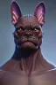 Placeholder: alien french bulldog musculature hulk body HD strong french bulldog hulk marvels Warcraft