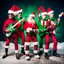 Placeholder: Santa's elves have formed a rock band