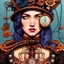 Placeholder: beautiful steampunk girl, hyper detailed, hyperdetailed, intricately detailed, illustration by <dan mumford>,