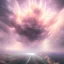 Placeholder: exploding sky, soft pastel colors, intricate, photorealistic,