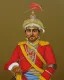 Placeholder: portrait of maharana pratap, detailed, oil painting