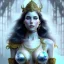 Placeholder: Epic full body picture portrait of busty atletic young beautiful Dejah Thoris Luis Royo styles