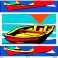 Placeholder: boat pop art