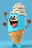 Placeholder: A cartoon character of an ice cream brand