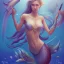 Placeholder: Mermaid girl