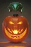 Placeholder: Alien Jack-o'-lantern,highly detailed, digital painting, art stations, concept art, smooth, unreal engine 5, god rays, ray tracing, RTX, nanite polygons, ultra detail, volumetric lighting, 3d, detailed anime, finely drawn, high definition, high resolution