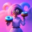 Placeholder: pixar style,website layout with big donuts, muffins and a woman looking angry,volumetric blue clouds,pink sky environment and flying donuts in background, website 404 error,volumetric lighting,dramatic lighting, detailed digital painting, extreme dense and fine fur, anime, ornate, colour-washed colors, elegant, small minutiae, tiny features, particulars, centered, smooth, sharp focus, renderman gofur render, 8k, uhd, detailed eyes, real