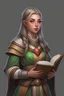 Placeholder: Young female elf cleric