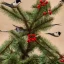 Placeholder: christmas tree with birds