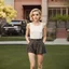 Placeholder: Kiernan Shipka pretty short hair